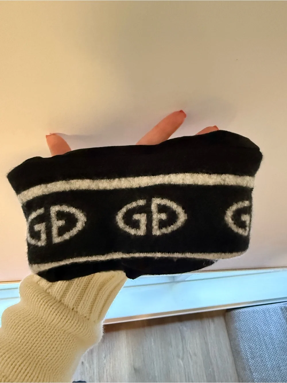 Goldbergh Black Ski Headband
